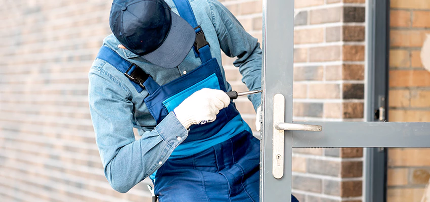 Pivot Storefront Door Locks Installation in Temescal Valley, California